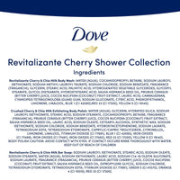 Dove Revitalizante Cherry Shower Collection Gift Set, Body Polish, Beauty Bar, Body Wash & Shower Pouf, 4 Count EasyOptionXY LLC