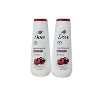 Dove Body Wash Revitalizante Cherry & Chia Milk (2 Pack) EasyOptionXY LLC