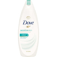 Dove Sensitive Skin Nourishing Body Wash, Unscented, 22 oz (Pack of 4) EasyOptionXY LLC