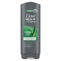 Dove Men+Care Reviving Long Lasting Face & Body Wash, Minerals & Sage All Skin Type, 18 oz EasyOptionXY LLC