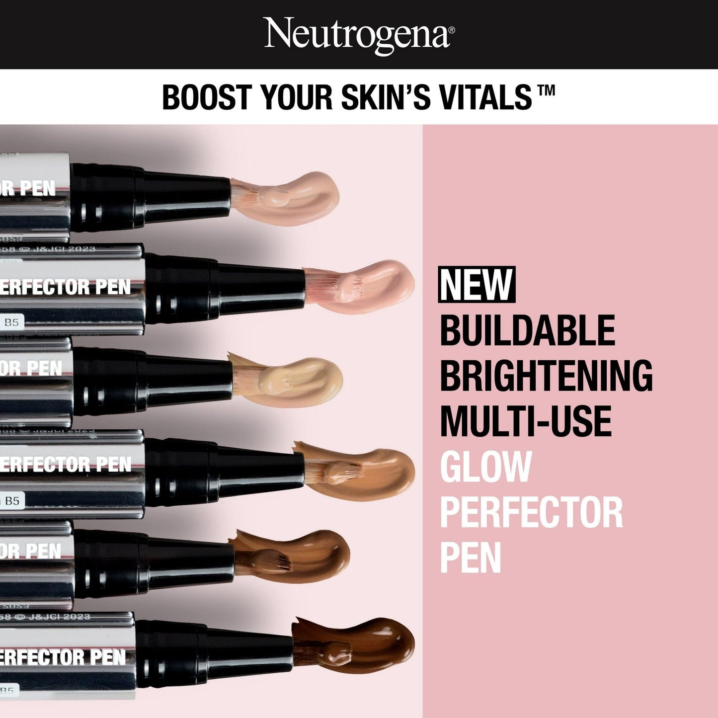 Neutrogena Healthy Skin Glow Perfector Concealer Pen, Light, .1 oz EasyOptionXY LLC