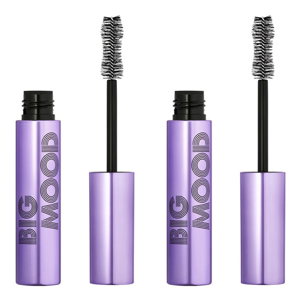 e.l.f. Big Mood Mega Volume & Lifting Mascara, Black - 2 Pack EasyOptionXY LLC