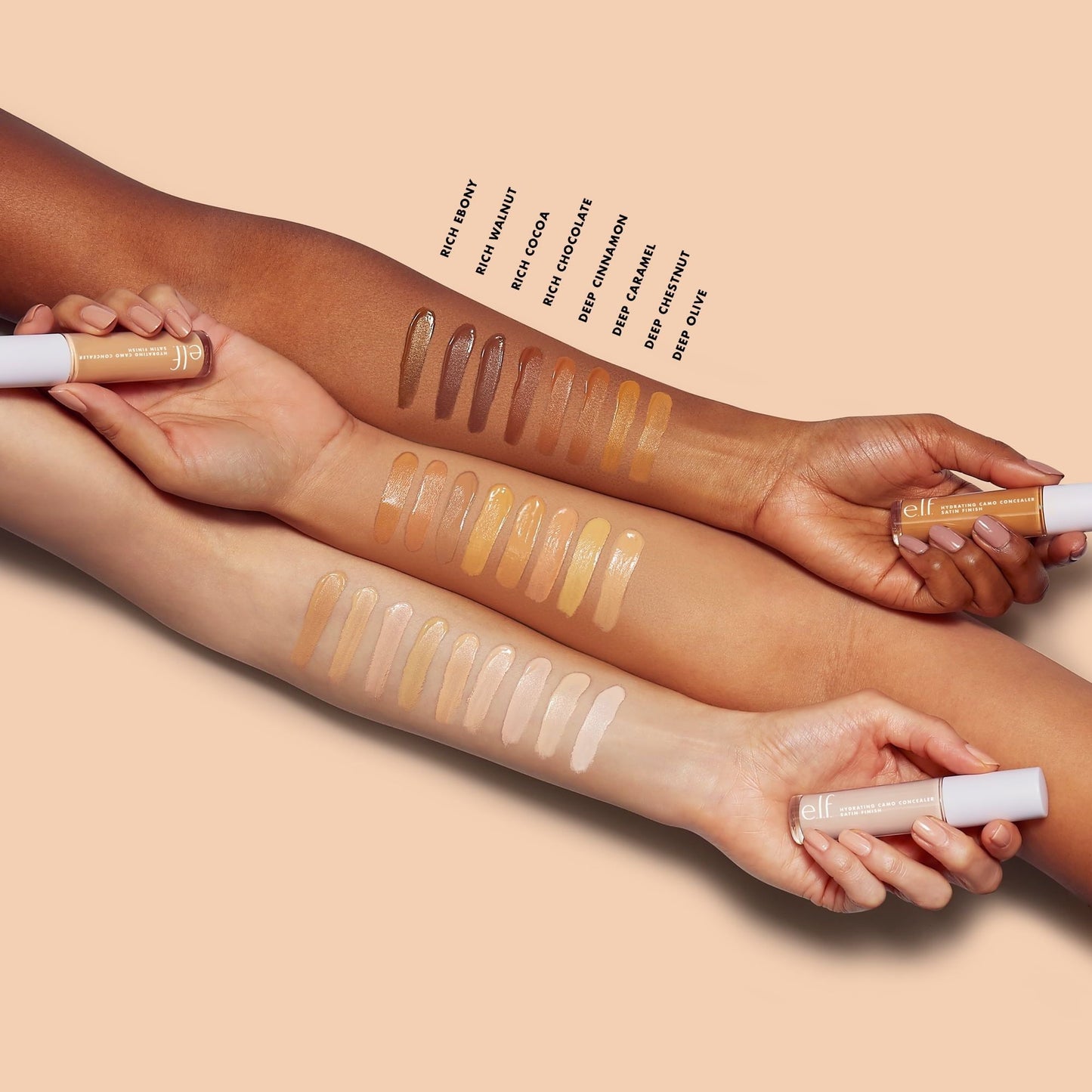 e.l.f. Hydrating Camo Concealer, Deep Chestnut EasyOptionXY LLC