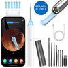 KEKOY Ear Wax Camera Removal Tools, Ear Cleaner with 6 LED Lights and 8 Pcs Ear Clean Set, Ear Wax Removal with Camera, Ear Cleaning Kit for iPhone, iPad, Android EasyOptionXY LLC