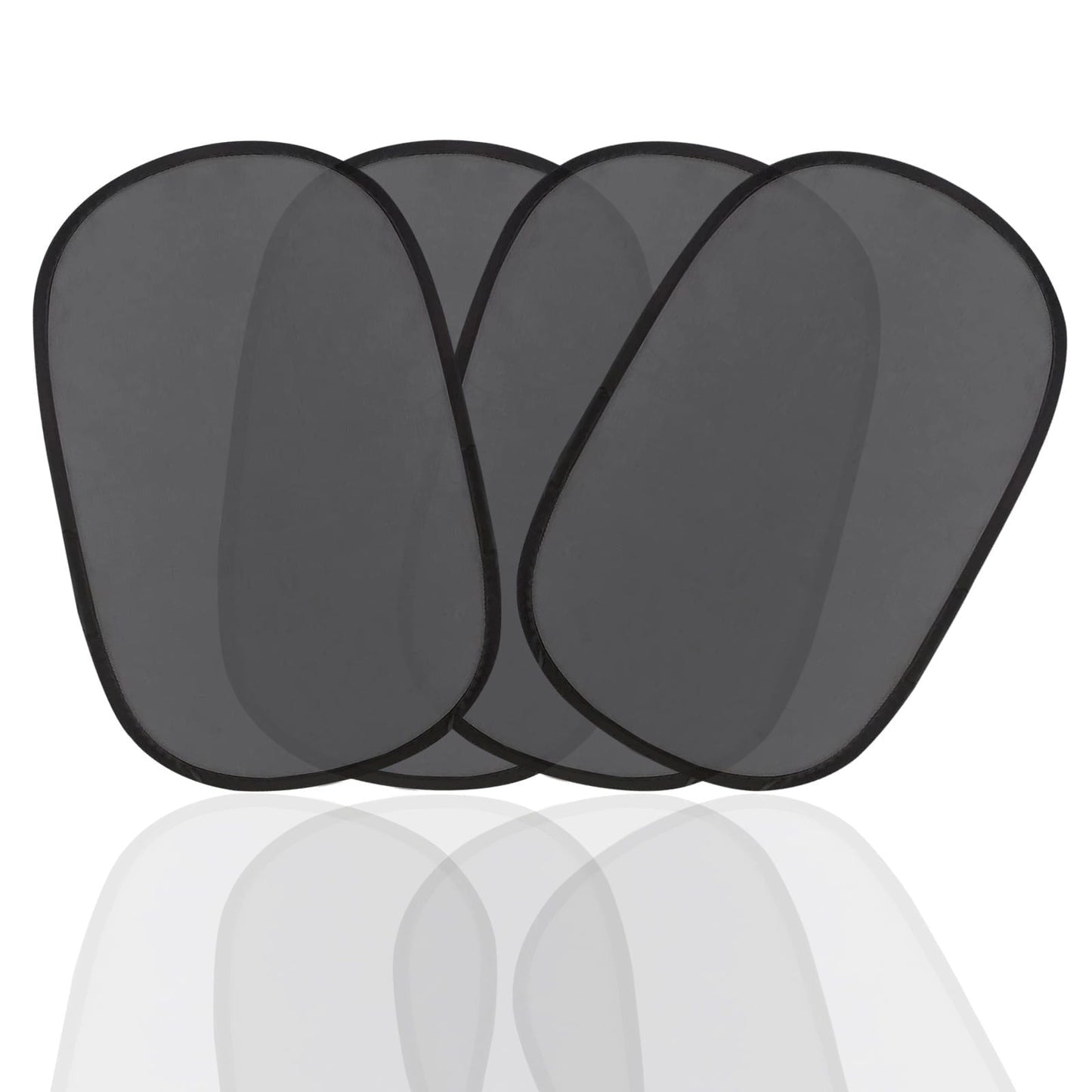 4 Pack Automotive Interior Heat Shields, Car Window Sun Shade for Baby, Glare and UV Rays Protection Car Seat Sun Protection for Your Child (20" * 12") EasyOptionXY LLC