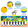 Piano Mat for Kids, 53'' x 23'' Electronic Piano Keyboard Play Dance Mat, Musical Playmat Early Education Toys Gift for 3-6 Year Old Boys Girls EasyOptionXY LLC