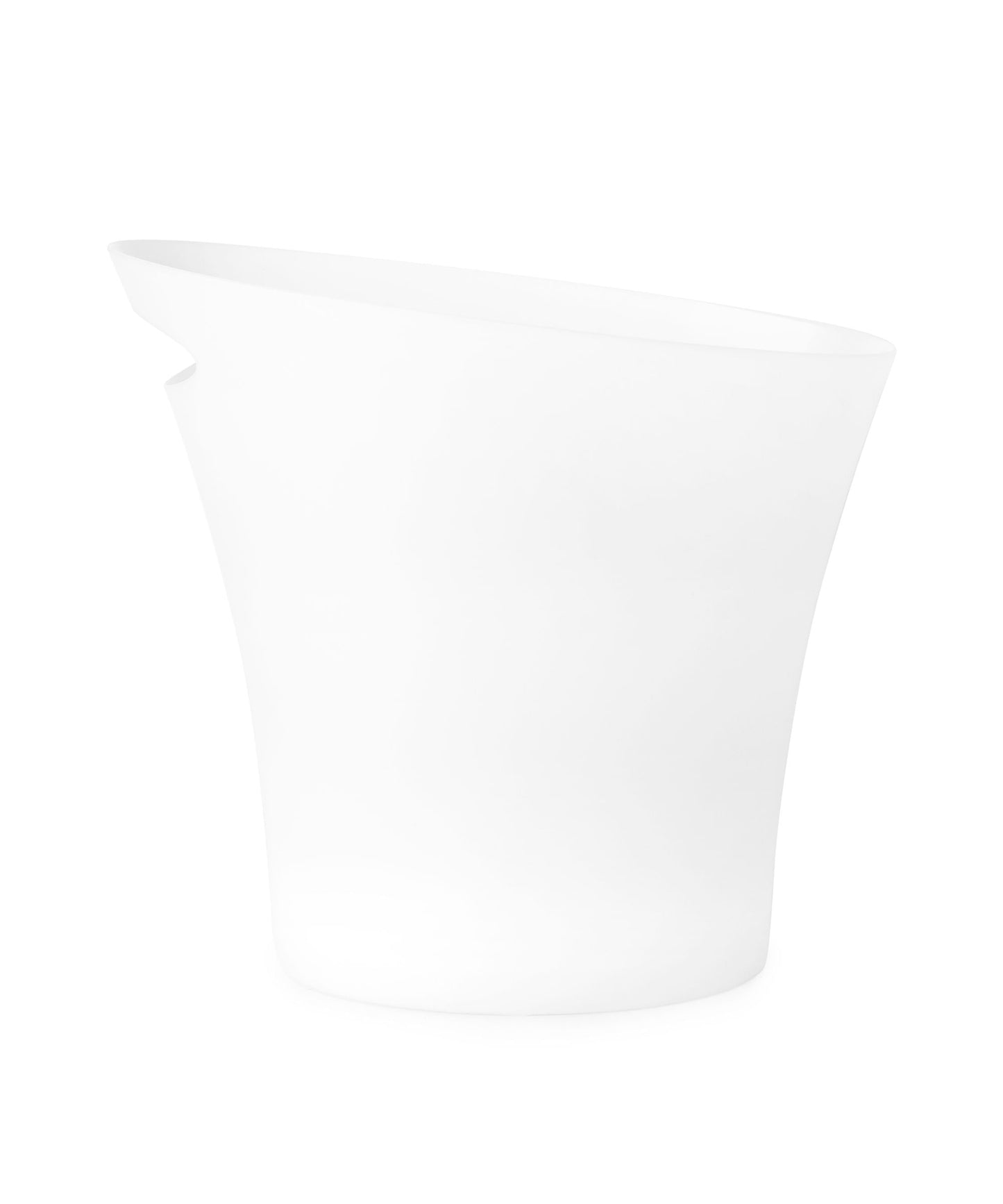 Umbra Skinny Trash Can ¨C Sleek & Stylish Bathroom Trash Can, Small Garbage Can Wastebasket for Narrow Spaces at Home or Office, 2 Gallon Capacity, Metallic White EasyOptionXY LLC