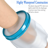 KEKOY Cast Cover for Leg in Shower, Reusable Adult Waterproof Leg Cast Protector Shower Bandage Wound Showering for Broken Long Leg Knee Foot Ankle Wound Burns, 24in EasyOptionXY LLC