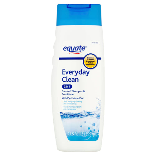 Equate Everyday Clean Dandruff Relief 2 in 1 Shampoo Plus Conditioner; 13.5 fl oz EasyOptionXY LLC