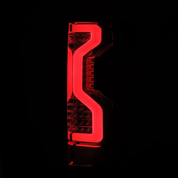 AlphaRex 19+ Chevrolet Silverado 1500/2500HD/3500HD PRO-Series LED Tail Lights Red Smoke