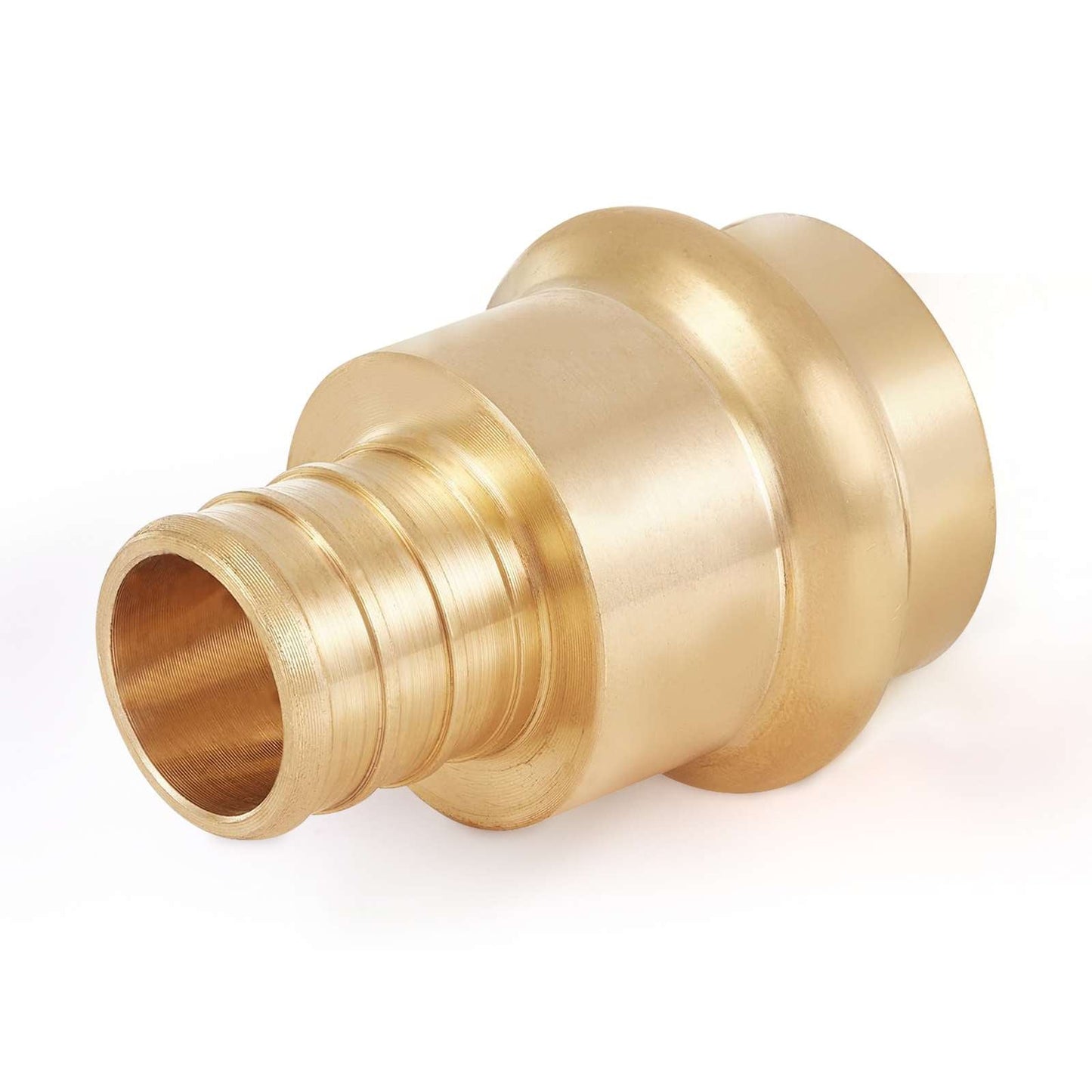 3/4" Press x 3/4" PEX Crimp Brass Adapter (Lead Free)