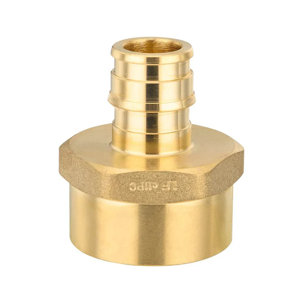 PEX A Expansion 3/4" PEX x 1" Female Threaded F1960 Adapter (Lead Free)