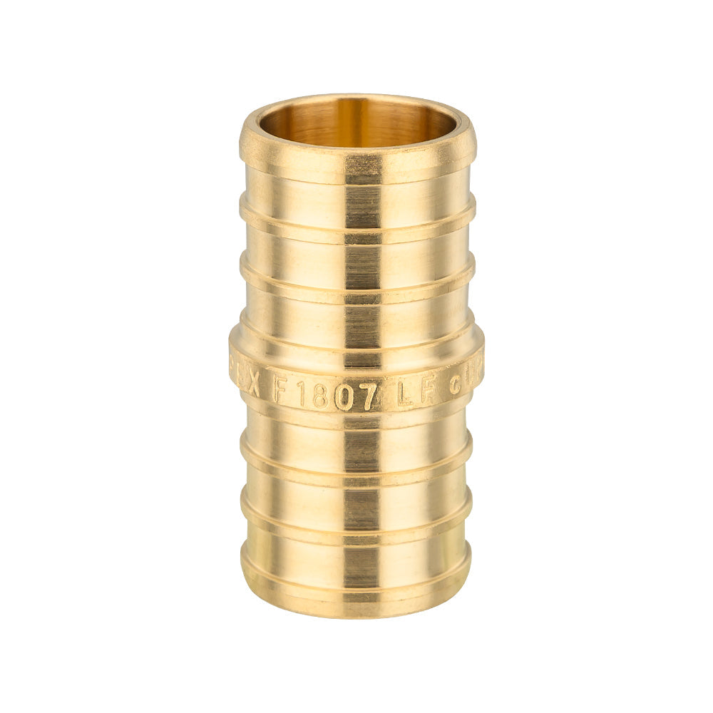 PEX-B Crimp 3/4" PEX x 3/4" PEX Coupling (Lead Free)