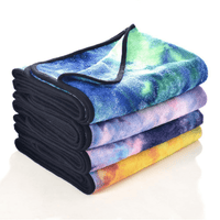 JupiterGear Tie Dye Yoga Mat Towel with Slip-Resistant Grip Dots Jupiter Gear