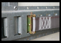 2" x 20 Ft Van Ratchet Strap E-Track w/ Spring E | 100 PACK RatchetStrap.Com