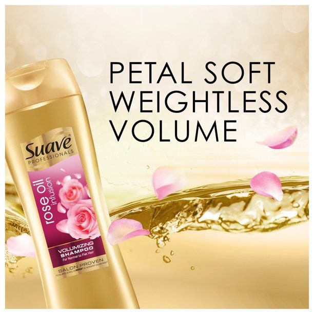 Suave Professionals Rose Oil Infusion Volumizing Shampoo; 28 fl oz EasyOptionXY LLC