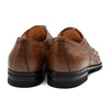 Zelli Italia Zelli Italia 23-538-BDY ANDREA Ostrich Quill Lace Up, Brandy