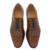 Zelli Italia Zelli Italia 23-538-BDY ANDREA Ostrich Quill Lace Up, Brandy