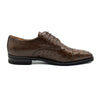 Zelli Italia Zelli Italia 23-538-BRN ANDREA Ostrich Quill Lace Up, Brown