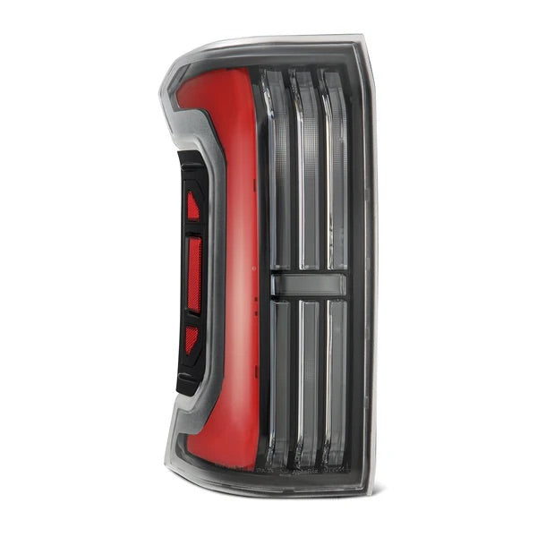 AlphaRex 24+ Toyota Tacoma NOVA-Series Prismatic LED Tail Lights Black-Red