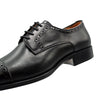 Zelli Italia 25-530-BLK GIOVANNI Italian Calfskin Lace Up, Black Size 10