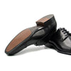 Zelli Italia 25-530-BLK GIOVANNI Italian Calfskin Lace Up, Black Size 10