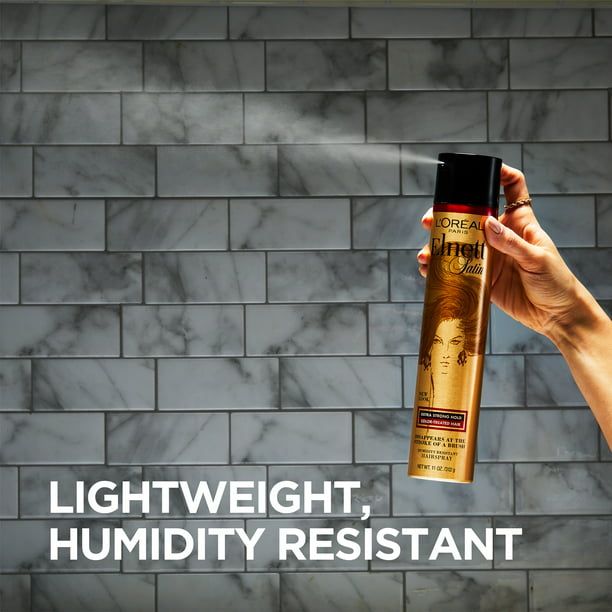 L'Oreal Paris Elnett Satin Extra Strong Hold Hairspray for Color Treated Hair, 11 oz EasyOptionXY LLC