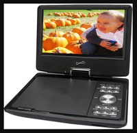 9" Portable DVD Player With Digital TV, USB/SD Inputs & Swivel Display Jupiter Gear