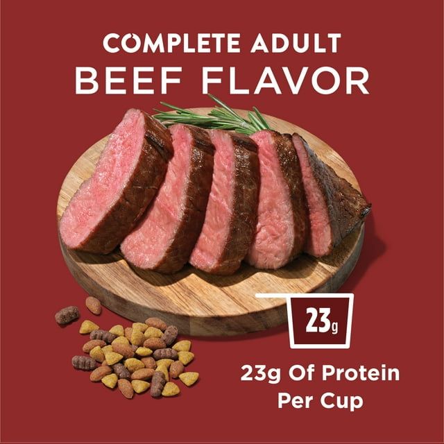 Purina Dog Chow Beef Flavor Dry Dog Food 44 lb Bag EasyOptionXY LLC