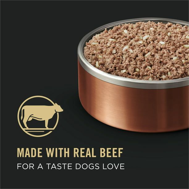 Purina Pro Plan Complete Essentials Wet Dog Food for Adult Dogs Beef, 5.5 oz Cans (24 Pack) EasyOptionXY LLC