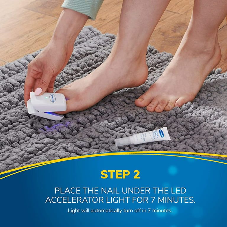 Dr. Scholl's Fungal Nail Revitalizer Led Light-activated Therapy Erase Toenail Discoloration Fungus EasyOptionXY LLC