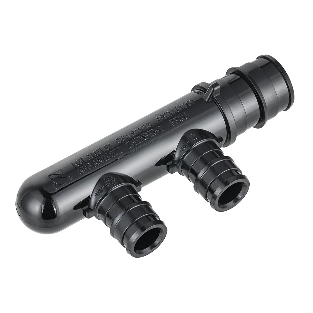 PEX A Expansion 3/4" x 1/2" Closed Manifold (2 Port)