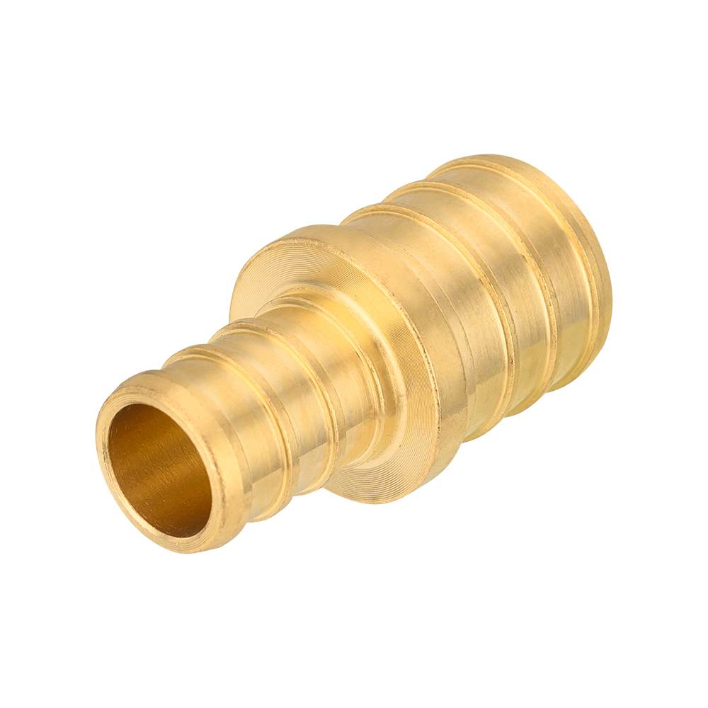 PEX-B Crimp 3/4" PEX x 1/2" PEX Coupling (Lead Free)