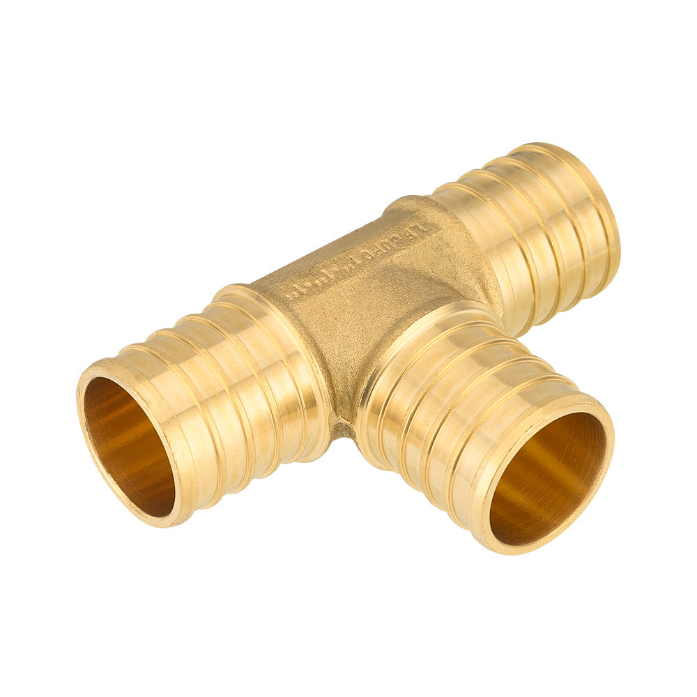 PEX-B Crimp 3/4" PEX x 3/4" PEX x 3/4" PEX Tee (Lead Free)