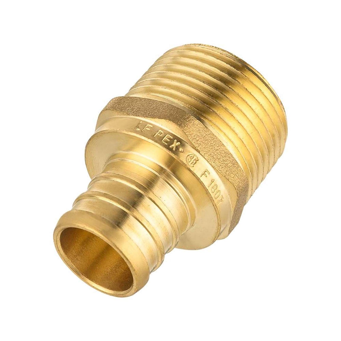 PEX-B Crimp 3/4" PEX x 3/4" Male Threaded Adapter (Lead Free)