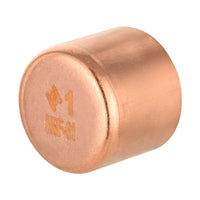 1" Solder Copper Pipe End Cap (Plug) Plumbingsell