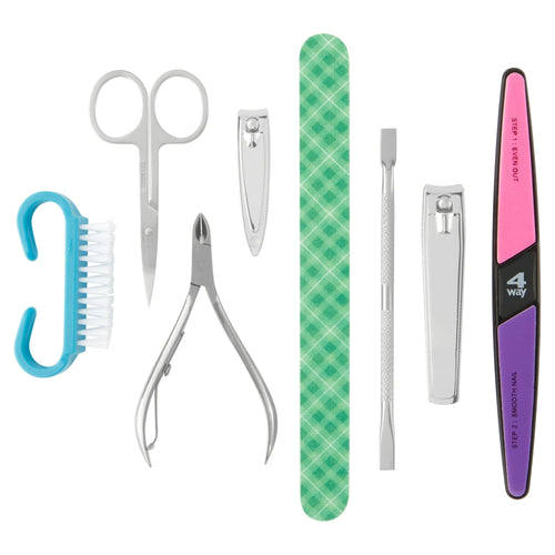 Equate Tip to Toe Personal Manicure & Pedicure Kit 8 Pieces EasyOptionXY LLC