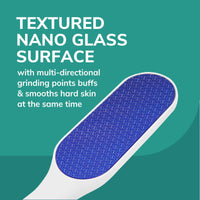 Dr. Scholl's Hard Skin Remover Nano Glass Foot File EasyOptionXY LLC