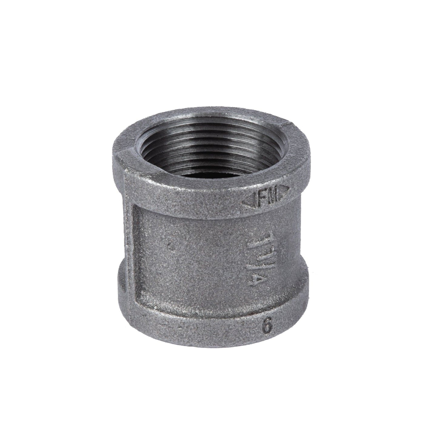 1 1/4 in. Black Coupling
