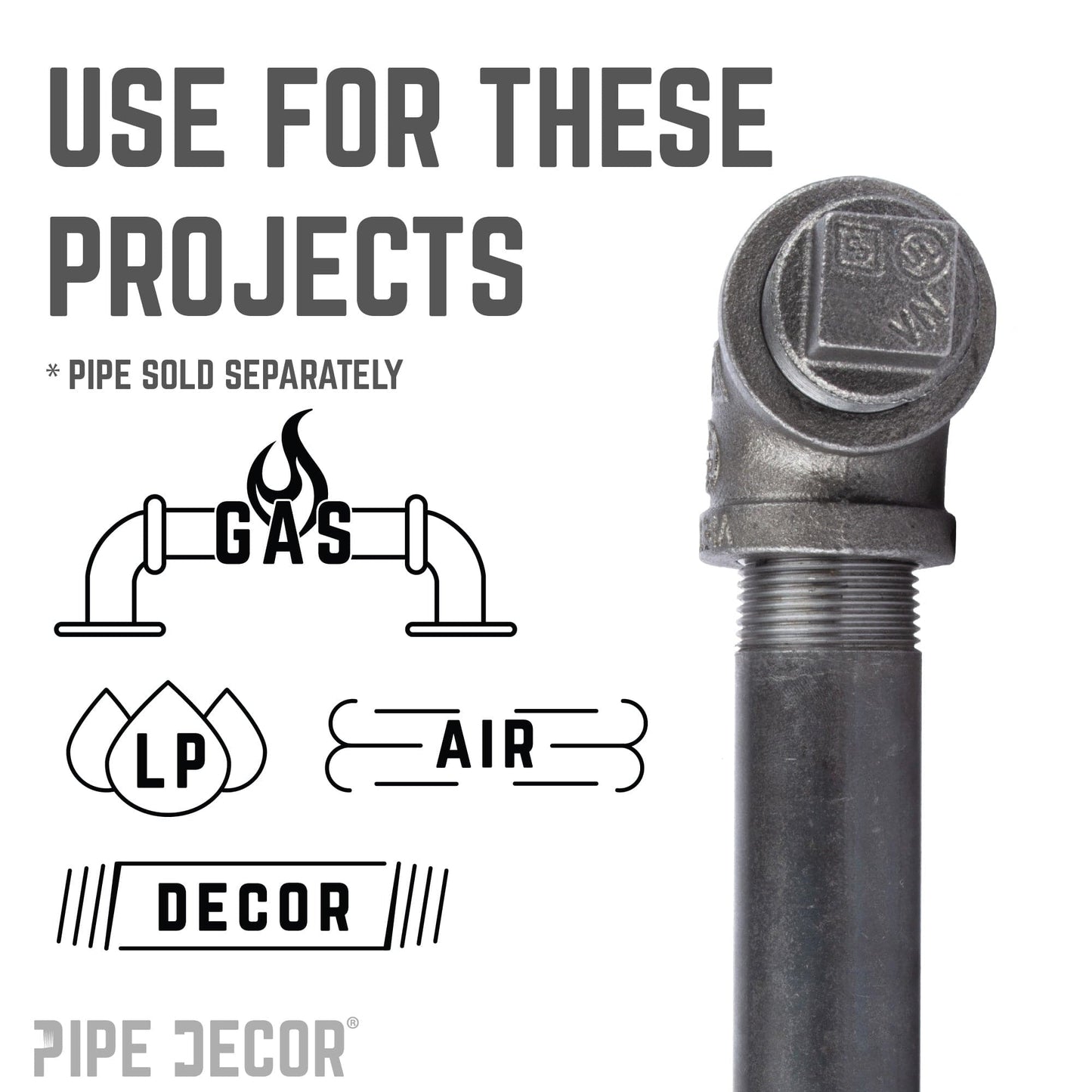 1 1/4 in. Black Plug