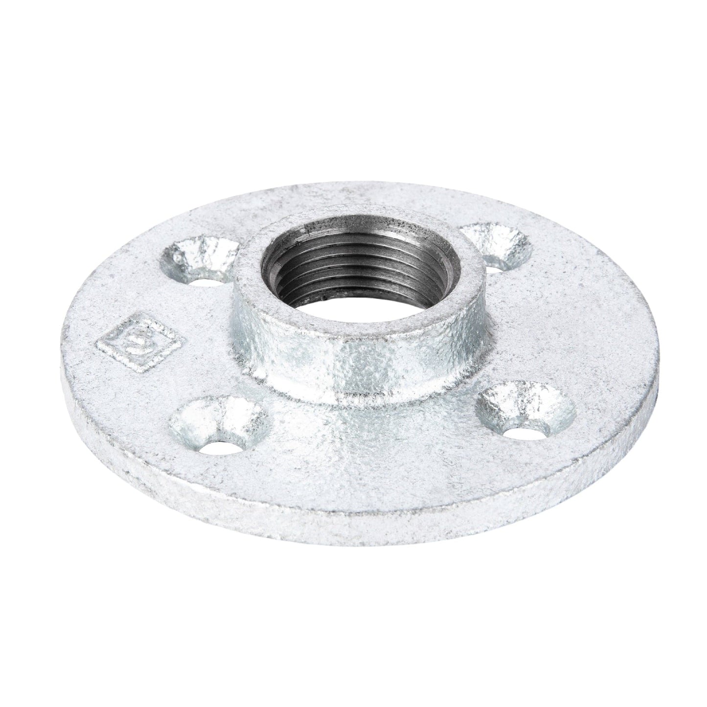 1/2 in. Galvanized Iron Floor Flange PIPE DECOR
