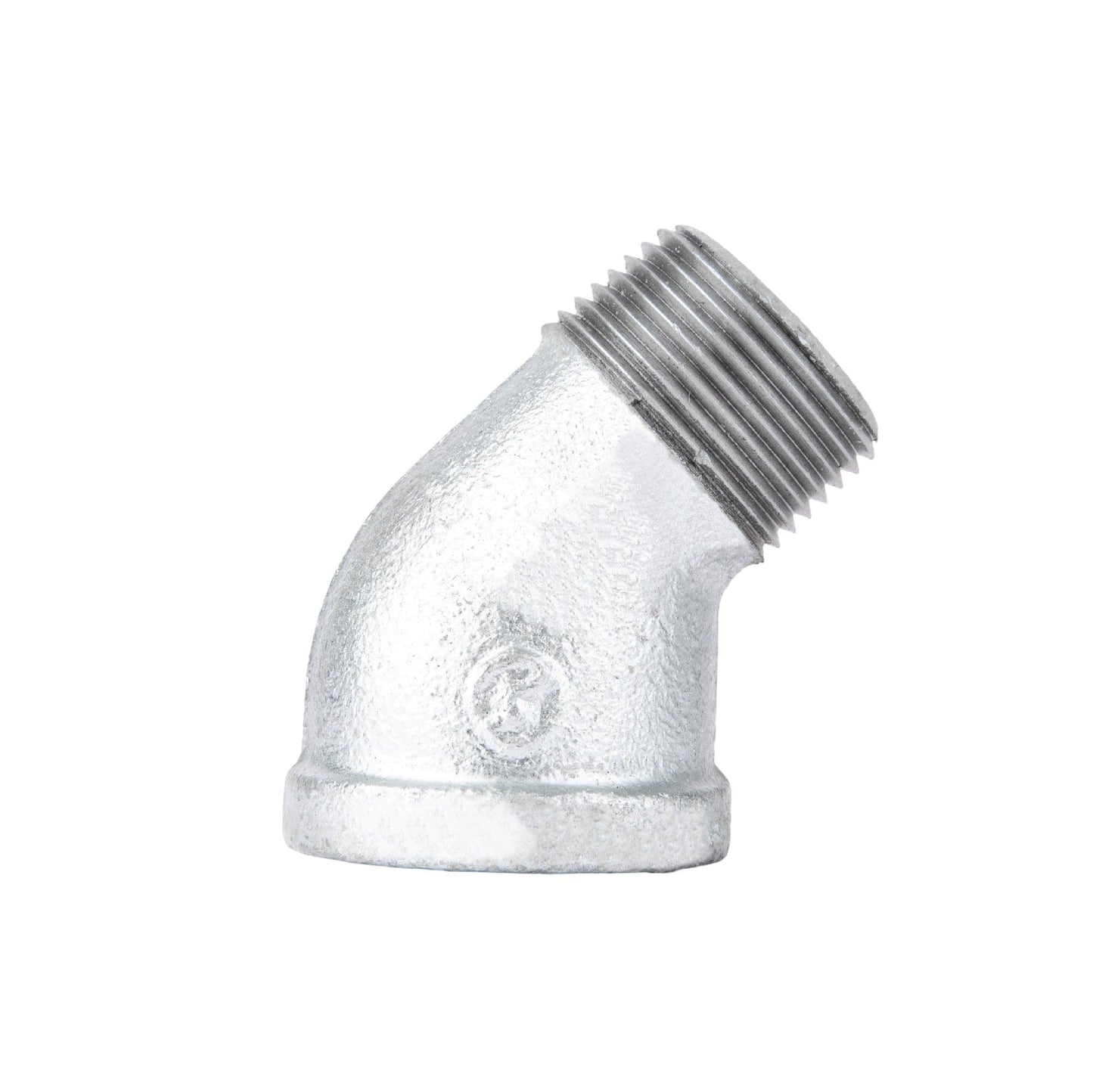 1 in. Galvanized Iron 45 Degree Street Elbow
