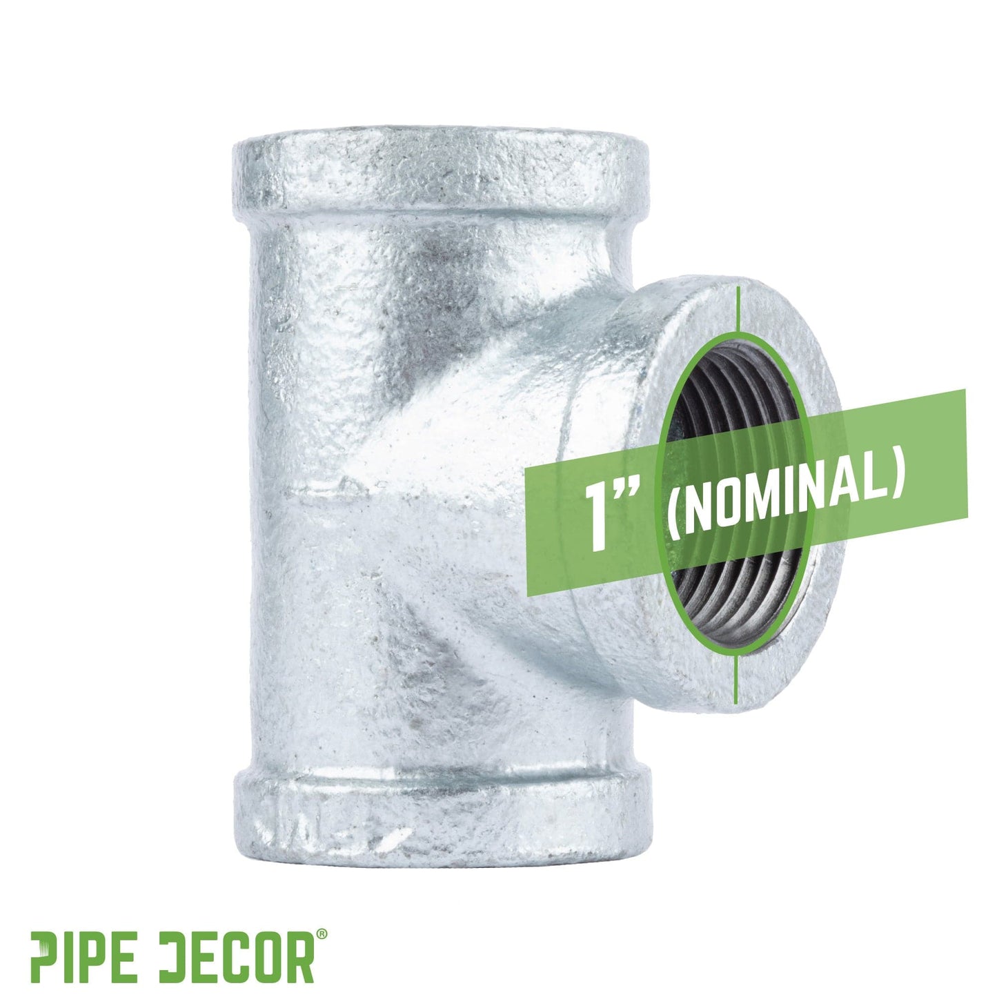 1 in. Galvanized Iron Tee