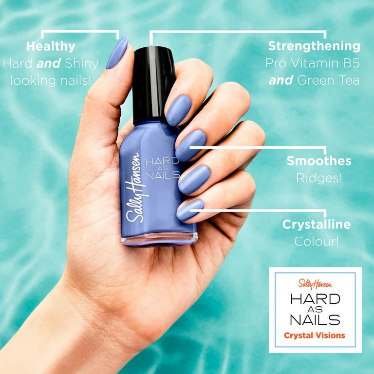 Sally Hansen Hard as Nails Nail Polish, Hard Bitten, 0.45 oz, No Chipping or Splitting EasyOptionXY LLC