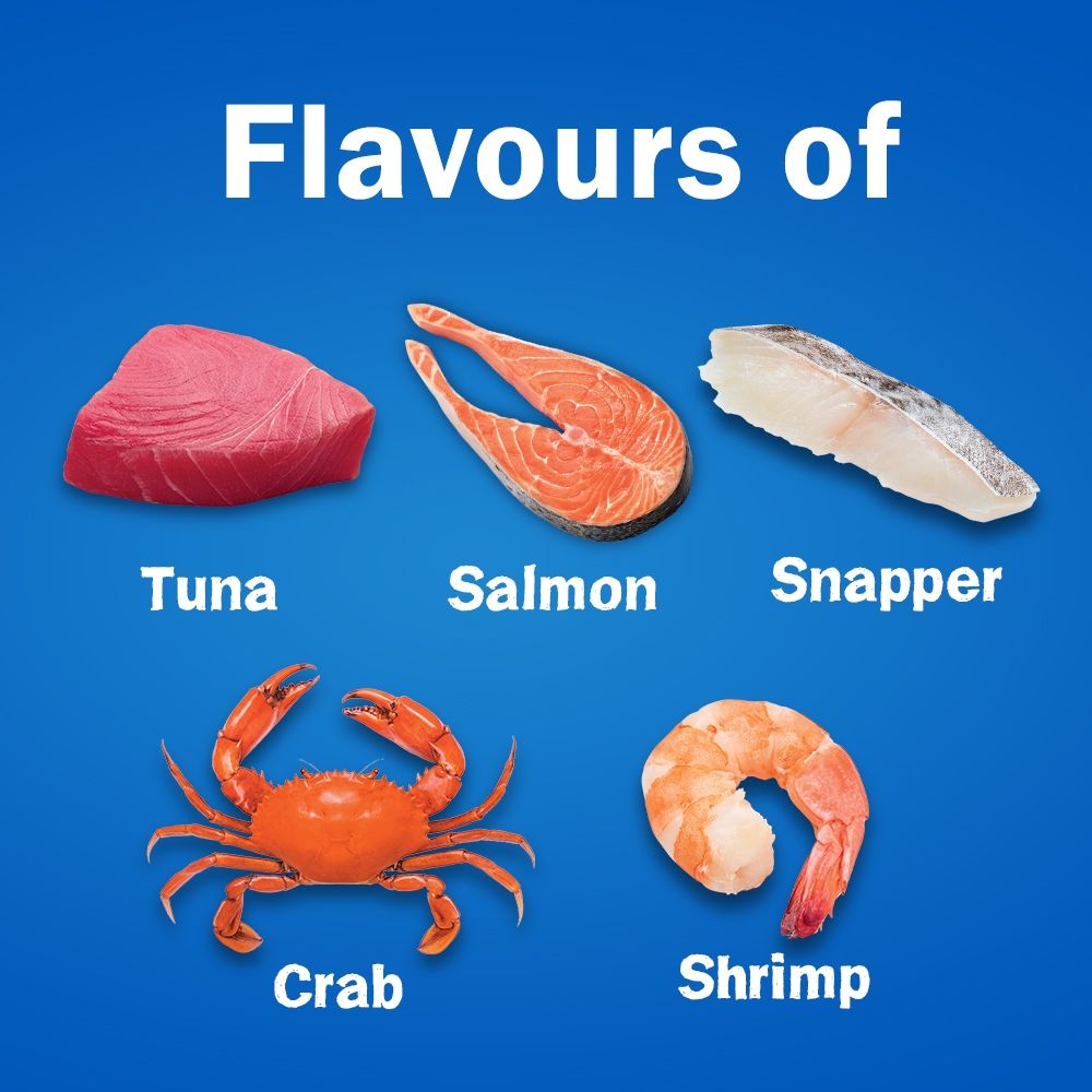 Friskies Seafood Sensations Salmon & Tuna & Shrimp Dry Cat Food, 30 lb Bag EasyOptionXY LLC