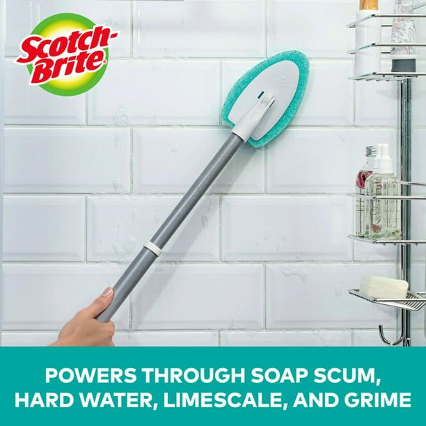 Scotch-Brite Refill Shower Scrubber, 1 Scrubber Total EasyOptionXY LLC