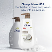 Dove Restoring Liquid Body Wash with Pump Coconut & Cocoa Butter, 30.6 oz EasyOptionXY LLC