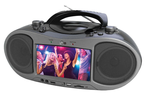 7" Bluetooth® DVD Boombox Jupiter Gear