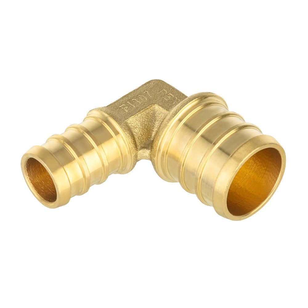 PEX-B Crimp Elbow 3/4" PEX x 1/2" PEX (Lead Free)