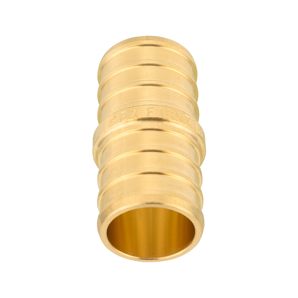 PEX-B Crimp 3/4" PEX x 3/4" PEX Coupling (Lead Free)